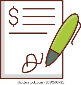 ilustración de dólar vector en un fondo transparente. Símbolos de calidad premium. Icono de color plano de línea vectorial para el concepto y el diseño gráfico.
