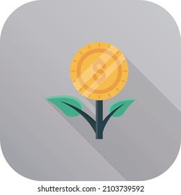 dollar Vector illustration on a transparent background.Premium quality symmbols.Vector line flat icon for concept and graphic design.
