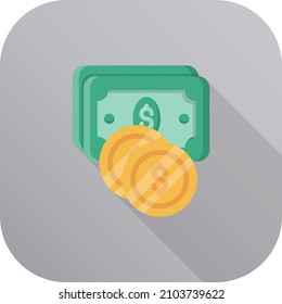 Dollar-Vektorgrafik auf transparentem Hintergrund.Premium-Qualitätssymbole.Vektorgrafik-Flachsymbol für Konzept und Grafikdesign.
