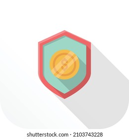 dollar Vector illustration on a transparent background.Premium quality symmbols.Vector line flat icon for concept and graphic design.
