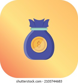dollar Vector illustration on a transparent background.Premium quality symmbols.Vector line flat icon for concept and graphic design.
