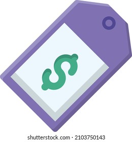 dólares Ilustración vectorial en un fondo transparente.Símbolos de calidad premium.Icono plano de línea vectorial para el diseño de conceptos y gráficos.
