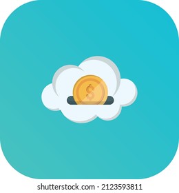 dollar Vector illustration on a transparent background.Premium quality symmbols.Vector line flat icon for concept and graphic design.
