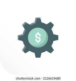 dollar Vector illustration on a transparent background.Premium quality symmbols.Vector line flat icon for concept and graphic design.
