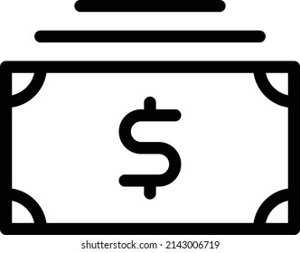 dollar Vector illustration on a transparent background.Premium quality symmbols.Stroke vector icon for concept and graphic design.
