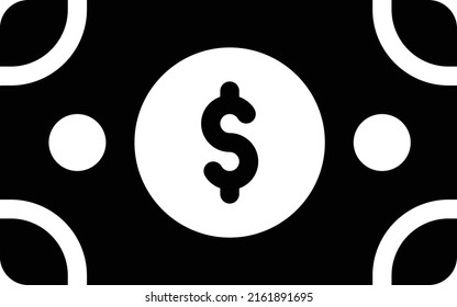 dollar Vector illustration on a transparent background. Premium quality symmbols. Glyphs vector icons for concept and graphic design.