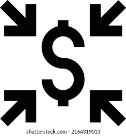 Dollar Vector illustration on a transparent background.Premium quality symbols.Glyphs vector icon for concept and graphic design.