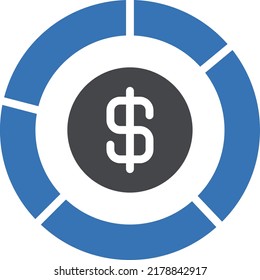 dollar Vector illustration on a transparent background.Premium quality symbols.Glyphs vector icon for concept and graphic design.