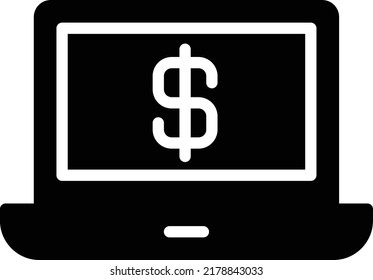 Dollar Vektorgrafik auf transparentem Hintergrund.Symbole in Premium-Qualität.Glyphen Vektorsymbol für Konzept und Grafikdesign.