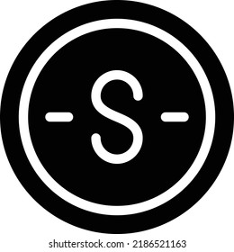 Dollar Vector illustration on a transparent background.Premium quality symbols.Glyphs vector icon for concept and graphic design.