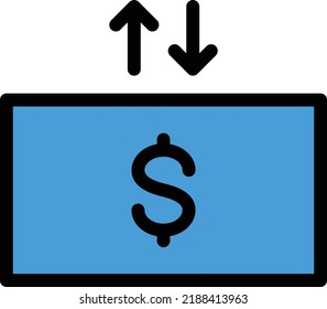 Dollar Vector illustration on a transparent background.Premium quality symmbols.Stroke vector icon for concept and graphic design.