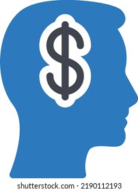 dollar  Vector illustration on a transparent background. Premium quality symmbols. Glyphs vector icons for concept and graphic design.