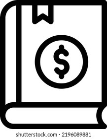 Dollar-Vektorgrafik auf transparentem Hintergrund. Hochwertige Symbole. Dünne Vektorsymbole für Konzept und Grafikdesign.
