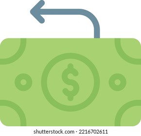 Dollar   Vektorgrafik auf transparentem Hintergrund. Hochwertige Symbole. Zeilenfarbige Vektorsymbole für Konzept und Grafikdesign.