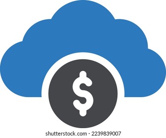 dollar Vector illustration on a transparent background. Premium quality symmbols. Glyphs vector icons for concept and graphic design. 
