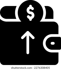 Dollar Vector illustration on a transparent background. Premium quality symmbols. Glyphs vector icons for concept and graphic design.