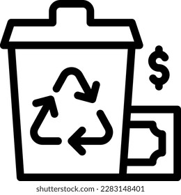 dollar Vector illustration on a transparent background. Premium quality symmbols. Thin line vector icons for concept and graphic design. 
