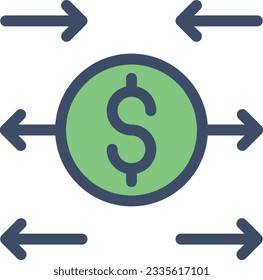 Dollar Vektorgrafik auf transparentem Hintergrund.Premium-Qualität symmbols.Stroke Vektorsymbol für Konzept und Grafikdesign. 
