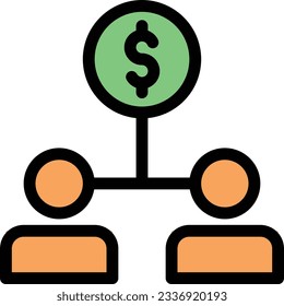 dollar Vector illustration on a transparent background.Premium quality symmbols.Stroke vector icon for concept and graphic design.