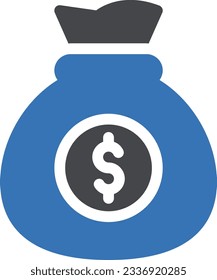 dólar Ilustración vectorial en un fondo transparente.Símbolos de calidad premium.Icono vector glifos para concepto y diseño gráfico.