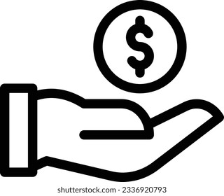dollar Vector illustration on a transparent background.Premium quality symmbols.Stroke vector icon for concept and graphic design. 
