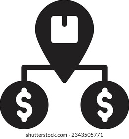 dollar Vector illustration on a transparent background.Premium quality symmbols.Glyphs vector icon for concept and graphic design.
