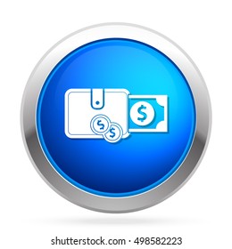 dollar wallet  icon