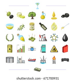 dollars, business, nature and other web icon in cartoon style. fire, tank, money, icons in set collection.