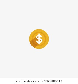 dollars icon graphic element Illustration template design 