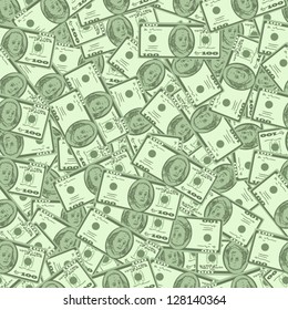 Dollars money seamless  background texture