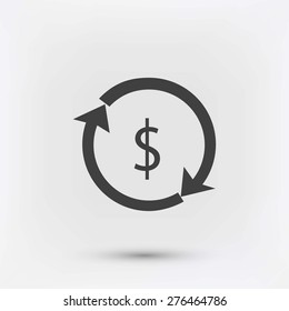 Dollars sign icon