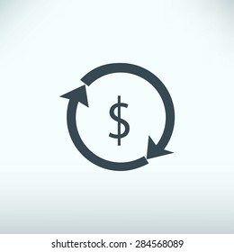 Dollars sign icon