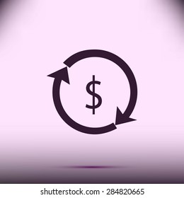 Dollars sign icon