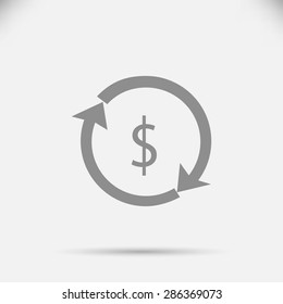 Dollars sign icon