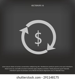 Dollars sign icon