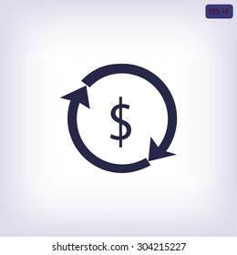 Dollars sign icon