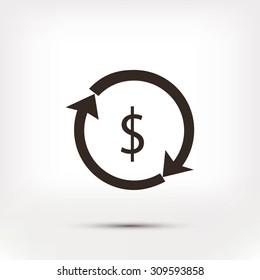 Dollars sign icon