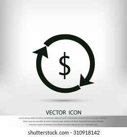 Dollars sign icon