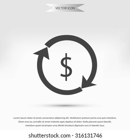 Dollars sign icon