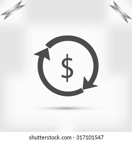 Dollars sign icon