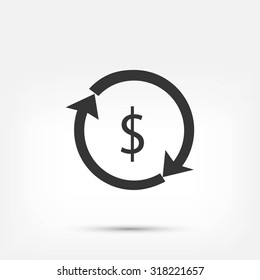 Dollars sign icon