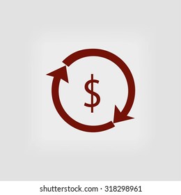 Dollars sign icon