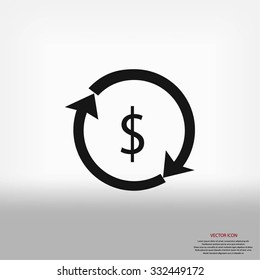 Dollars sign icon