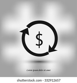 Dollars sign icon