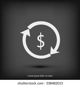 Dollars sign icon