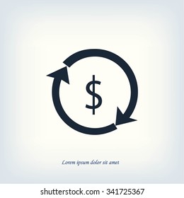 Dollars sign icon