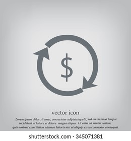 Dollars sign icon