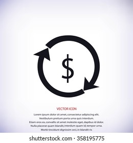 Dollars sign icon