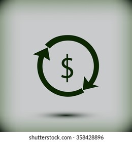 Dollars sign icon