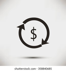Dollars sign icon